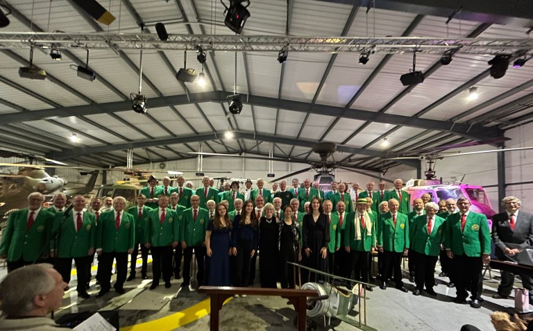 We were delighted to be joined at the Air Army Flying Museum by these wonderful guest soloists